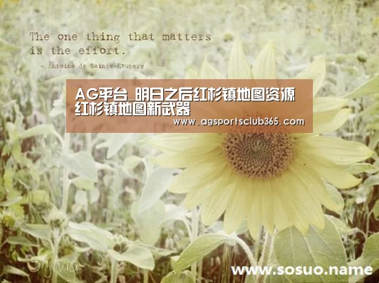 AG平台_明日之后红杉镇地图资源 红杉镇地图新武器(图1) AG登录